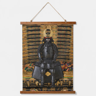 Tokugawa Ieyasu Samurai Armor Wall Tapestry 吊り下げ型タペストリー