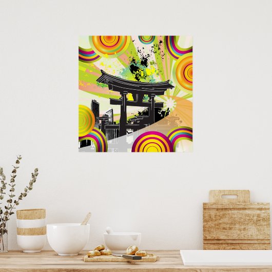 Tokyo ポスター (キッチン)