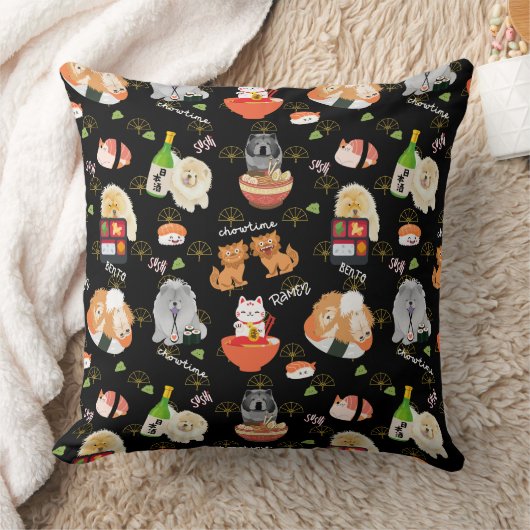 TOKYO CHOWTIME Chow クッション (ブランケット)