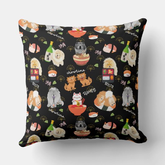 TOKYO CHOWTIME Chow クッション (裏面)