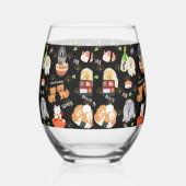 TOKYO CHOWTIME Chow ステムなしワイングラス (右)