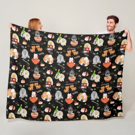 TOKYO CHOWTIME Chow フリースブランケット (インサイチュ)