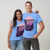 tokyo city i love girl tシャツ (ユニセックス)