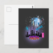 Tokyo City Travel Postcard ポストカード (正面/裏面)