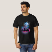 Tokyo City Travel Postcard Tシャツ (正面フル)