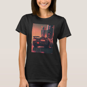 Tokyo Cyberpunksレトロlo fiインディJapan vibe aest Tシャツ