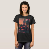 Tokyo Cyberpunksレトロlo fiインディJapan vibe aest Tシャツ (正面フル)