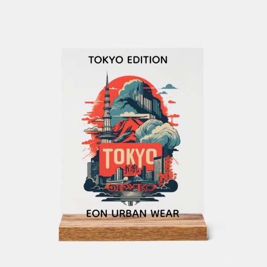 TOKYO EDITION アクリルサイン (正面)