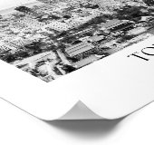 Tokyo Japan Arch Photo Print ポスター (角)