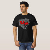 Tokyo, Japan City Map Tシャツ (正面フル)
