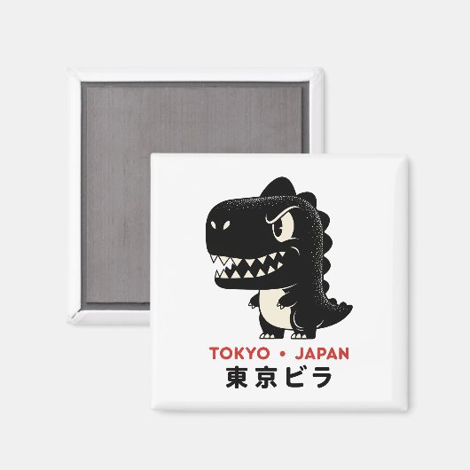 TOKYO JAPAN GODZILLA MAGNET マグネット (正面/裏面)