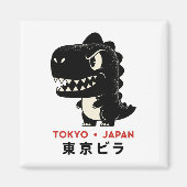 TOKYO JAPAN GODZILLA MAGNET マグネット (正面)