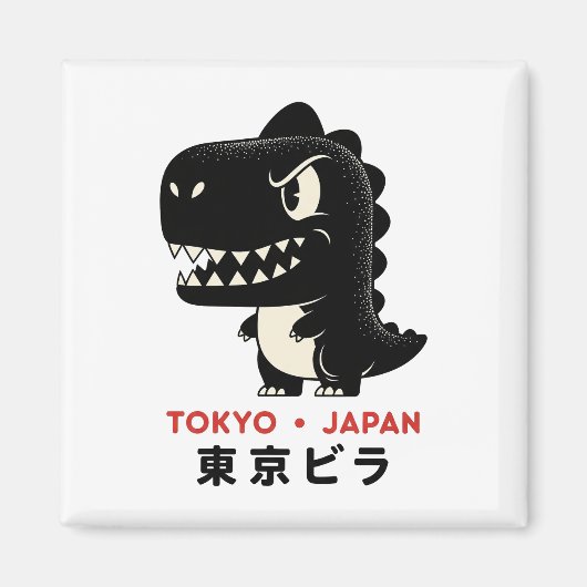 TOKYO JAPAN GODZILLA MAGNET マグネット (正面)