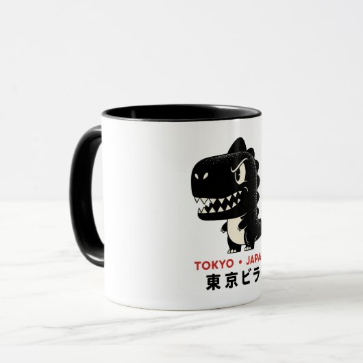 TOKYO JAPAN GODZILLA MUG マグカップ (正面左)