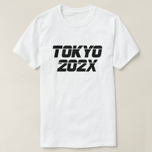 TOKYO JAPAN SHIBUYA 202x FUTURE DRIFT Tシャツ (デザイン正面)