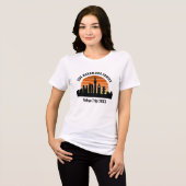 Tokyo Japan Sunset Custom Trip Women's トライブレンドＴシャツ (正面全面)
