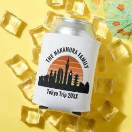 Tokyo Japan Sunset Custom Vacation Souvenir 缶クーラー