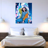 Tokyo JK アートパネル｜寿司娘 GenerativeAI キャンバスプリント