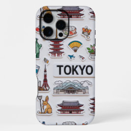 Tokyo Kawaii Sticker Bomb: Japan Pop Edition iPhone 16 Pro Maxケース
