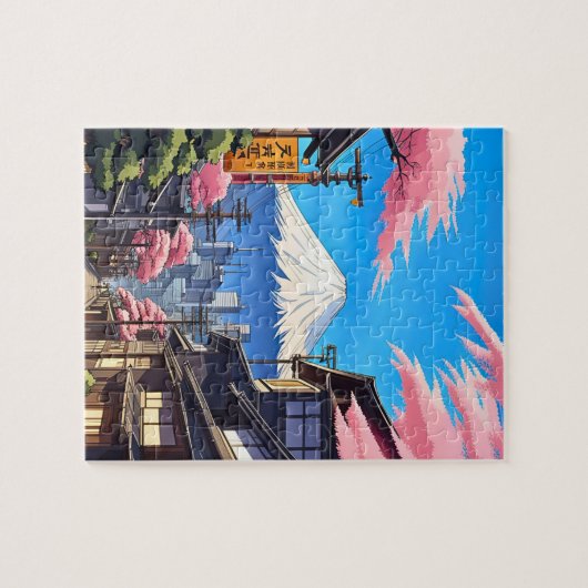 Tokyo Mt Fuji ジグソーパズル (横)