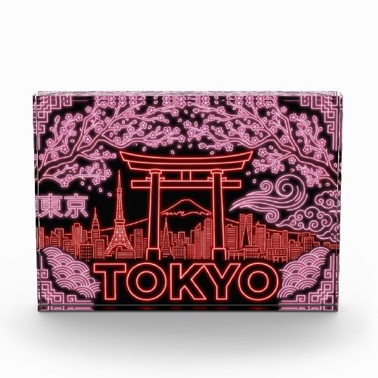 Tokyo Neon Design Photo Block  フォトブロック (正面)