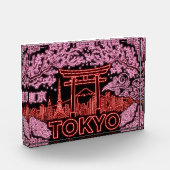 Tokyo Neon Design Photo Block  フォトブロック (左)