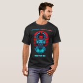 Tokyo Reloaded - サイバーパンク侍芸者日本 Tシャツ (正面フル)