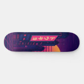 Tokyo Retro-Style Skateboard スケートボード (横)