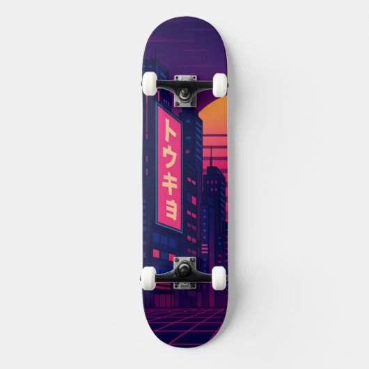 Tokyo Retro-Style Skateboard スケートボード (正面)