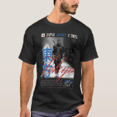 Tokyo Samurai Fashion Artwork Tシャツ (正面)
