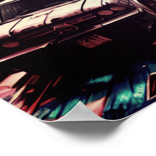 Tokyo street  poster ポスター (角)