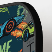 Tokyo Street Racing Pattern ピックルボールラケット (左詳細)