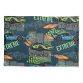 Tokyo Street Racing Pattern 枕カバー (裏面-左)