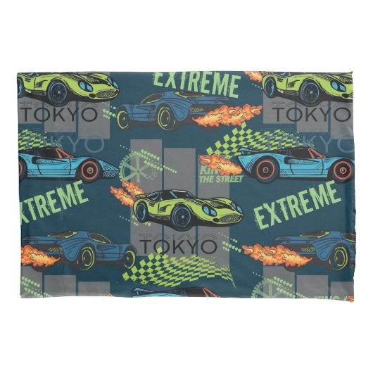 Tokyo Street Racing Pattern 枕カバー (正面左)