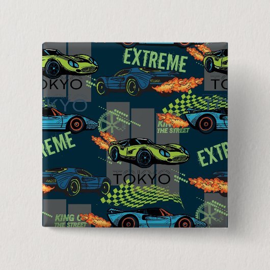 Tokyo Street Racing Pattern 缶バッジ (正面)