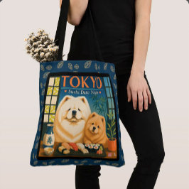 TOKYO SUSHI DATE NIGHT Art Muse -Chow トートバッグ