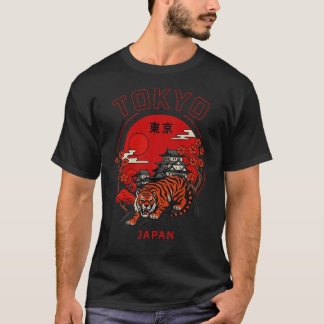 Tokyo Tiger T-Shirt Content Tシャツ
