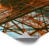 Tokyo Tower – Modern Minimal City Poster ポスター (角)