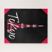 Tokyo Tower Sketch of Minato, Tokyo, Japan ジグソーパズル (横)