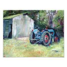 T'ol Tractor Fine Art Print フォトプリント