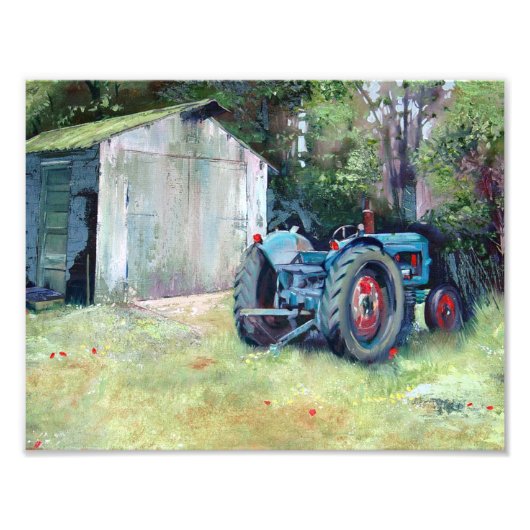T'ol Tractor Fine Art Print フォトプリント (正面)