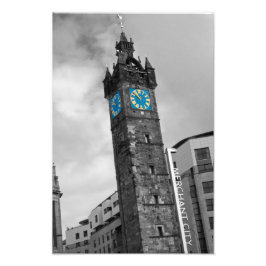 Tolbooth Steeple, Glasgow，スコットランド写真プリント フォトプリント