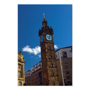 Tolbooth Steeple, Glasgow,スコットランド写真プリント フォトプリント
