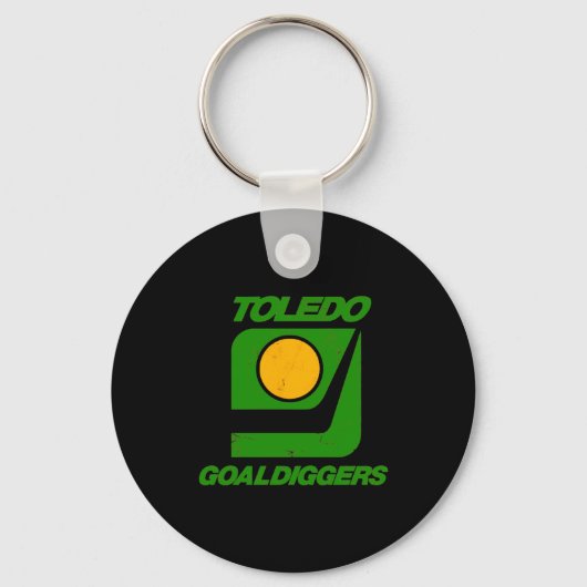 Toledo Goaldiggers 70s80s Hockey Team  キーホルダー (正面)