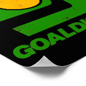 Toledo Goaldiggers 70s80s Hockey Team ポスター (角)