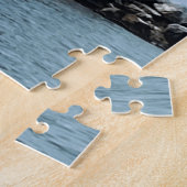 Toledo Harbor Lighthouse created into a  ジグソーパズル (側面)