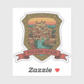 Toledo Spain Alcazar Travel シール (シート)