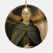 Tolentino (パネル)のセントニコラス セラミックオーナメント (裏面)