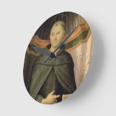 Tolentino (パネル)のセントニコラス ラウンド壁時計 (傾斜)