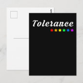 Tolerance | LGBTQ+ Pride Postkarte ポストカード (正面/裏面)